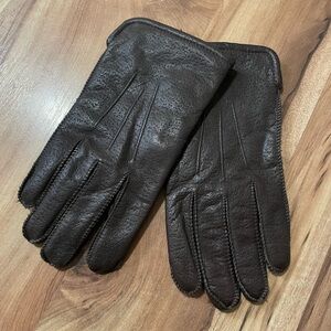 VTG Men's Fownes Leather Gloves Sz XL
